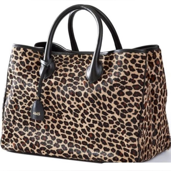 Mark and Graham Leopard Print Tote Bag. Excellent condition. - Picture 1 of 5